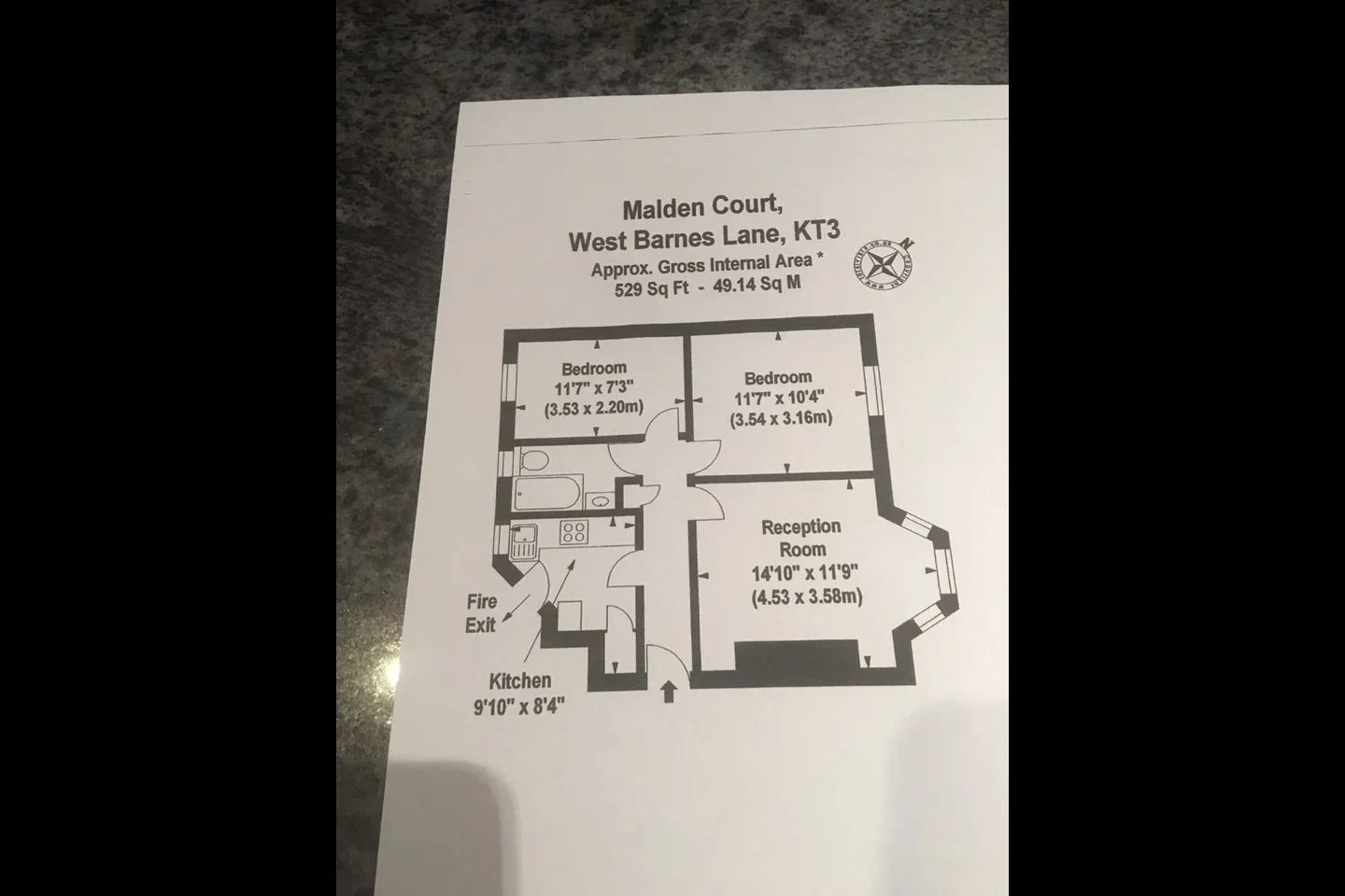 Flat West Barnes Lane in Greater London