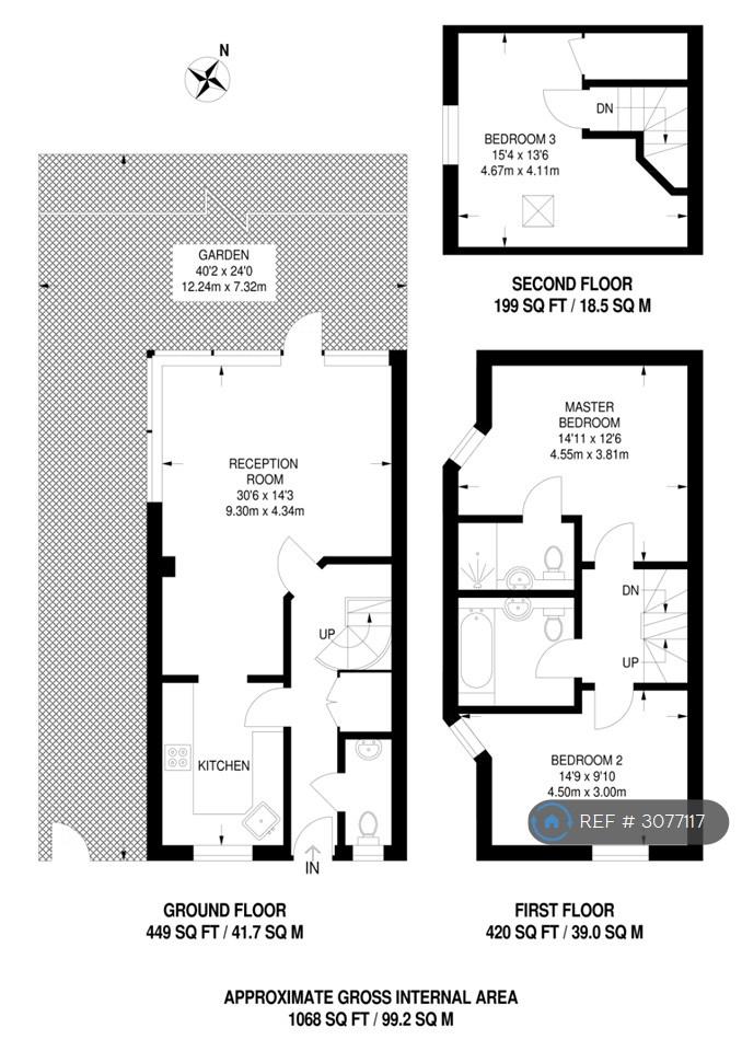 House Rush Common Mews in Greater London