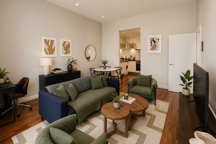 Flat South Quay Square in Greater London