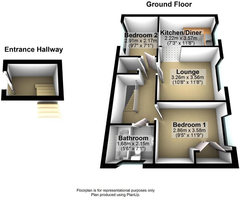 Flat Wren Court in Nottingham