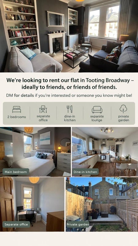 Flat Glasford Street in Greater London