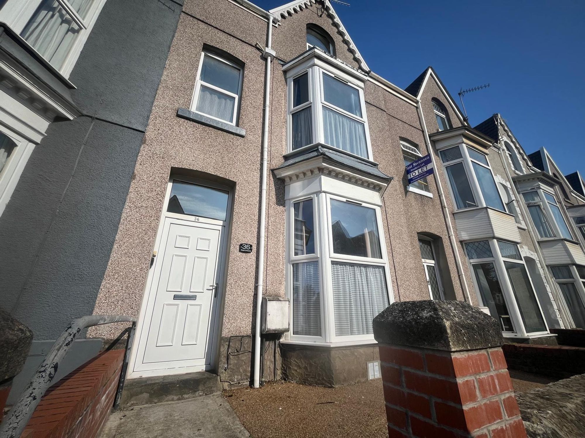 House Gwydr Crescent in Swansea