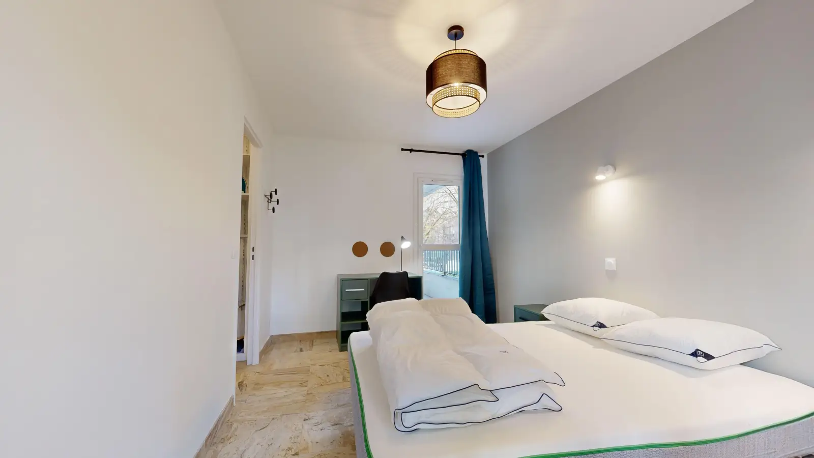 Chambre Rue du Pré Saint-Gervais à Paris