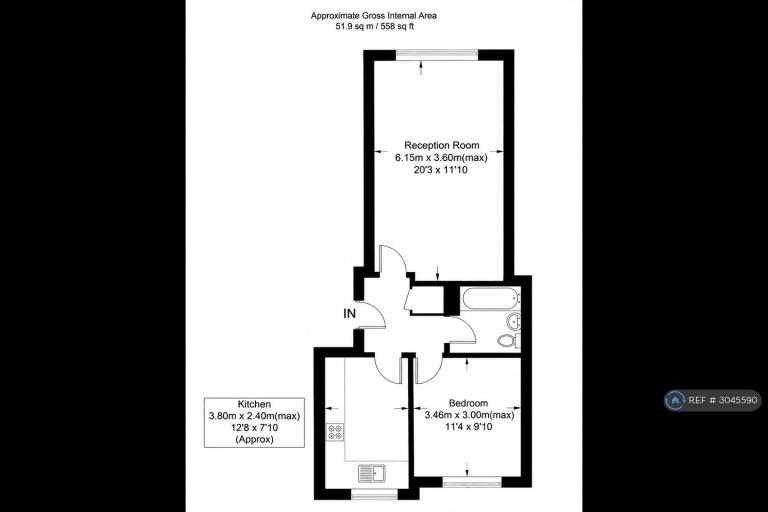 Flat Christchurch Close in Greater London