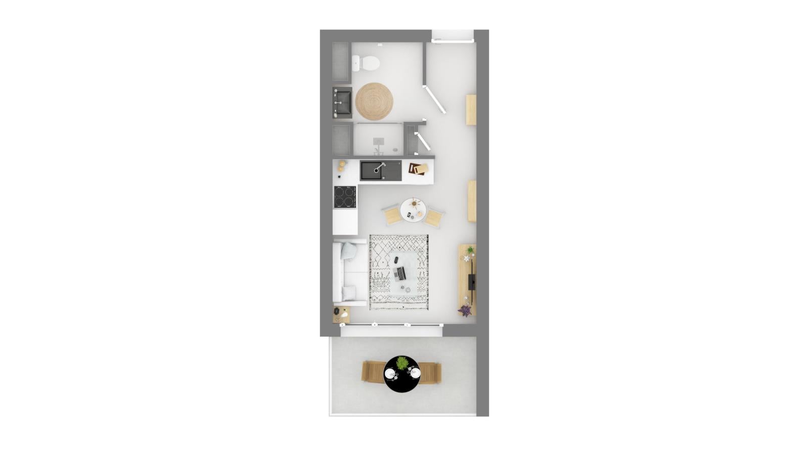 Flat Lotissement Bain in Draguignan