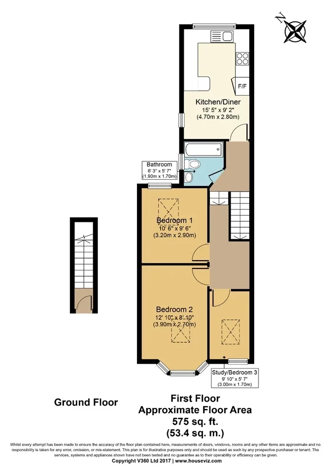 Flat Melford Road in Greater London