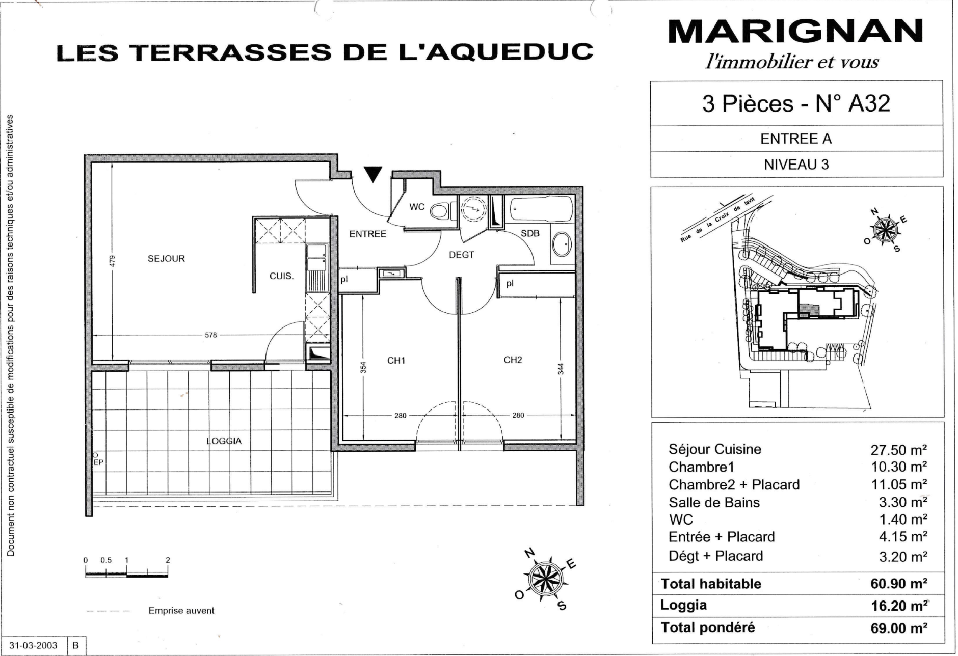Flat Rue Saint-Pierre de Trivisy in Montpellier