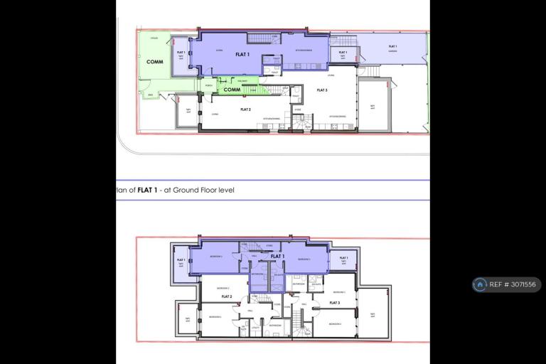 Flat Devonshire Road in Greater London