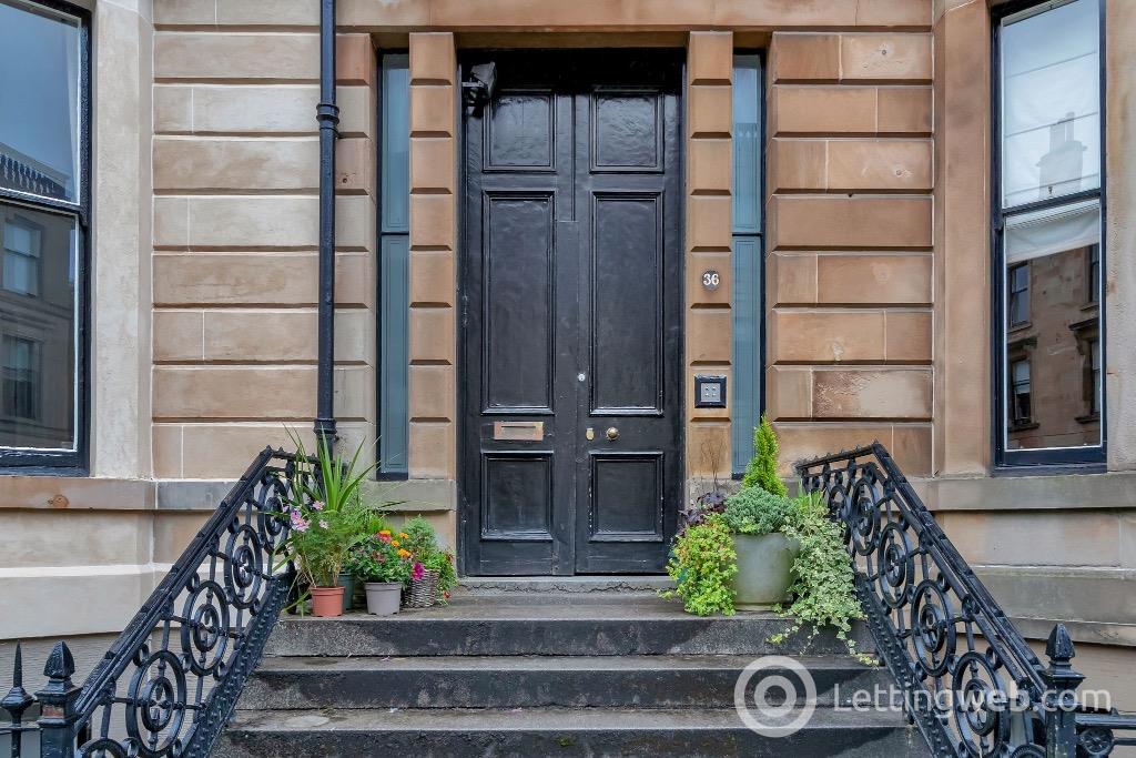Flat Belmont Street in Glasgow