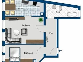 Wohnung Nürnberger Straße in Leipzig