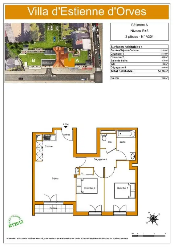 Appartement Avenue Estienne d'Orves à Juvisy-sur-Orge