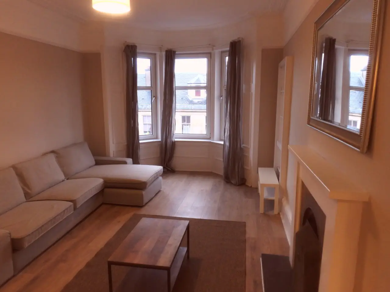 Flat Langside Road in Glasgow