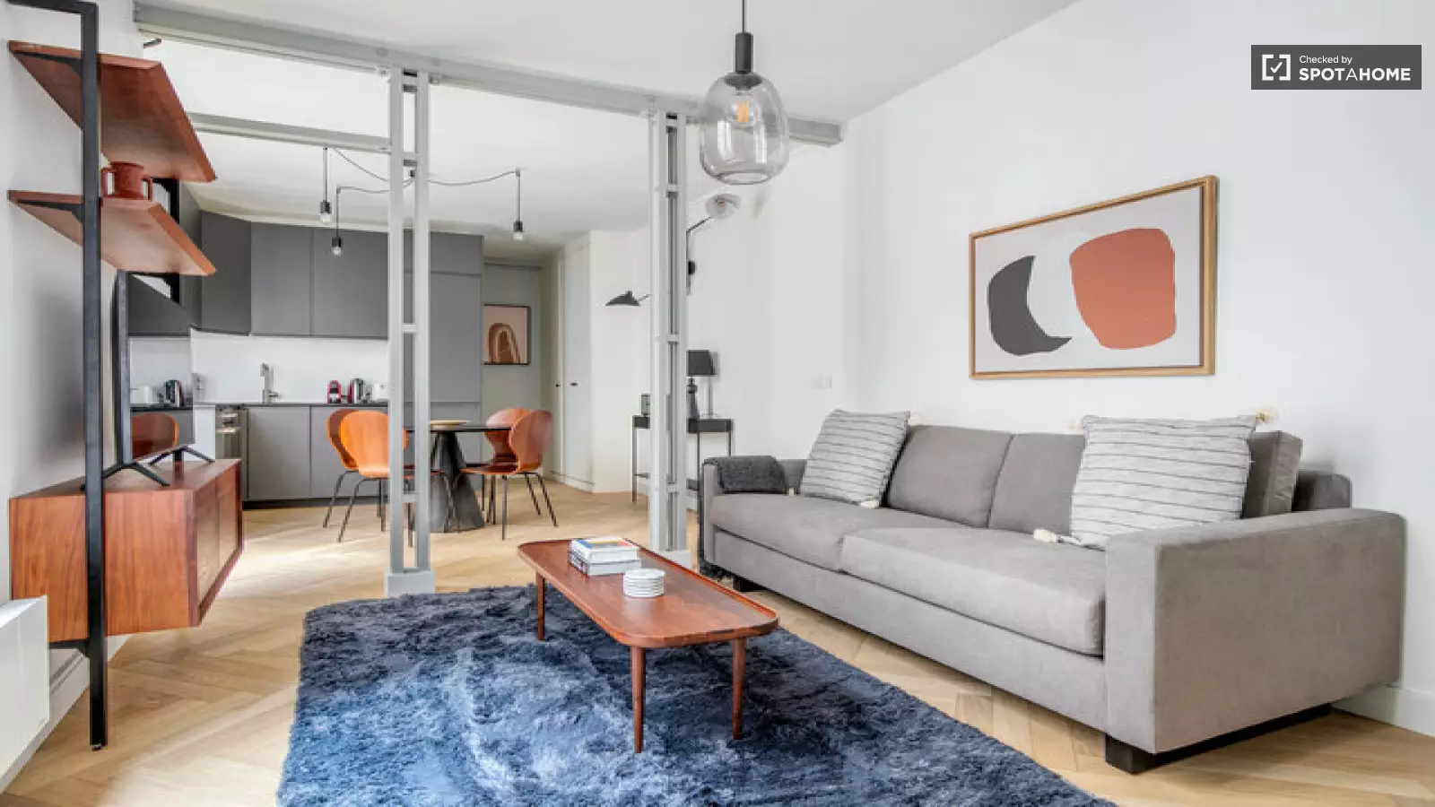 Flat Rue de Courcelles in Paris
