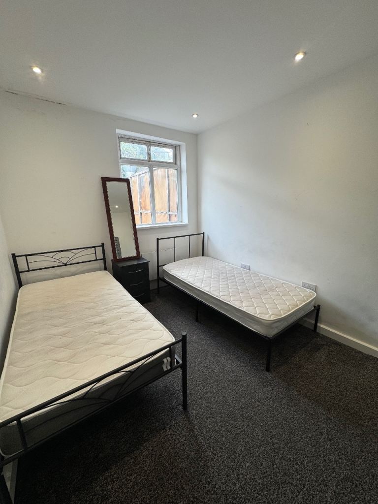 Flat Lozells Road in Birmingham