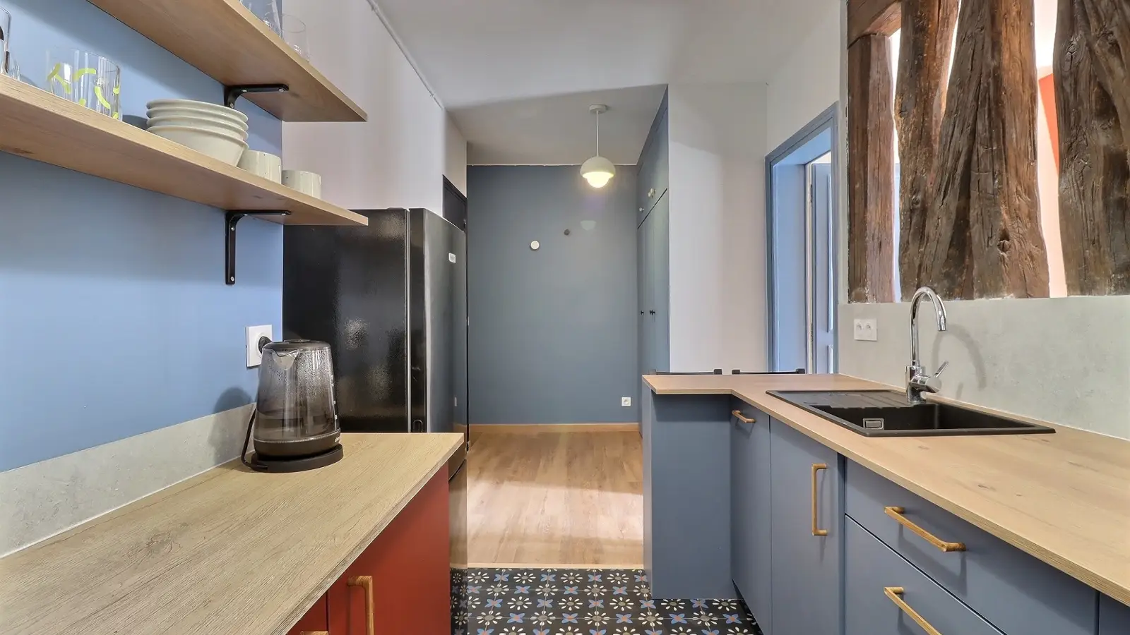 Flat Rue Crozatier in Paris