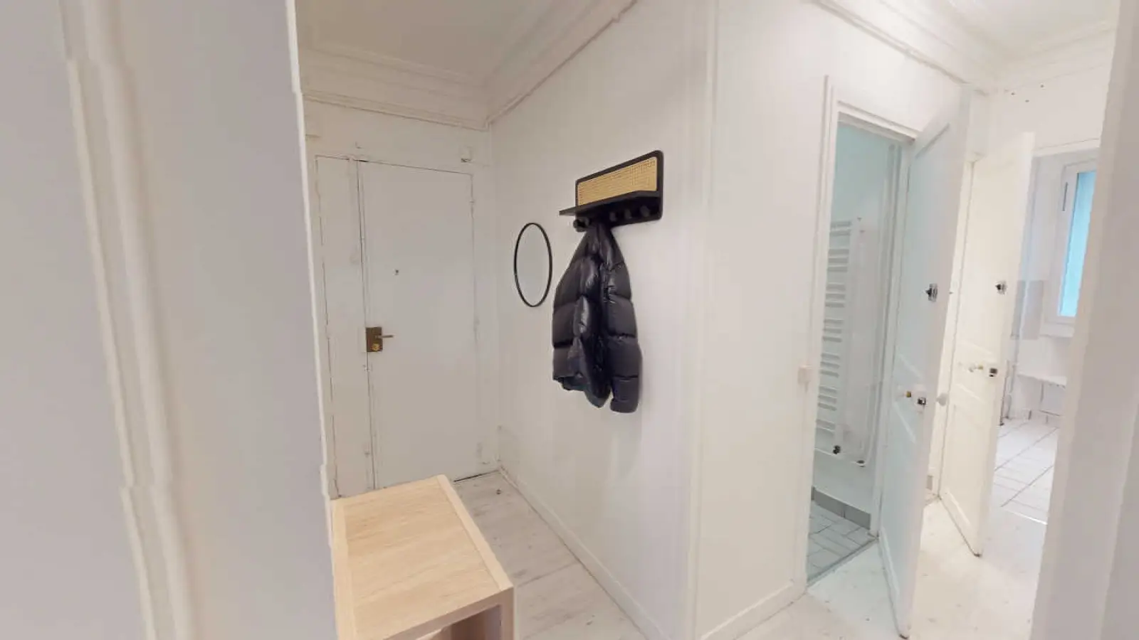 Chambre Rue Euryale Dehaynin à Paris