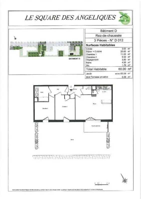 Flat Rue de Telouze in Niort