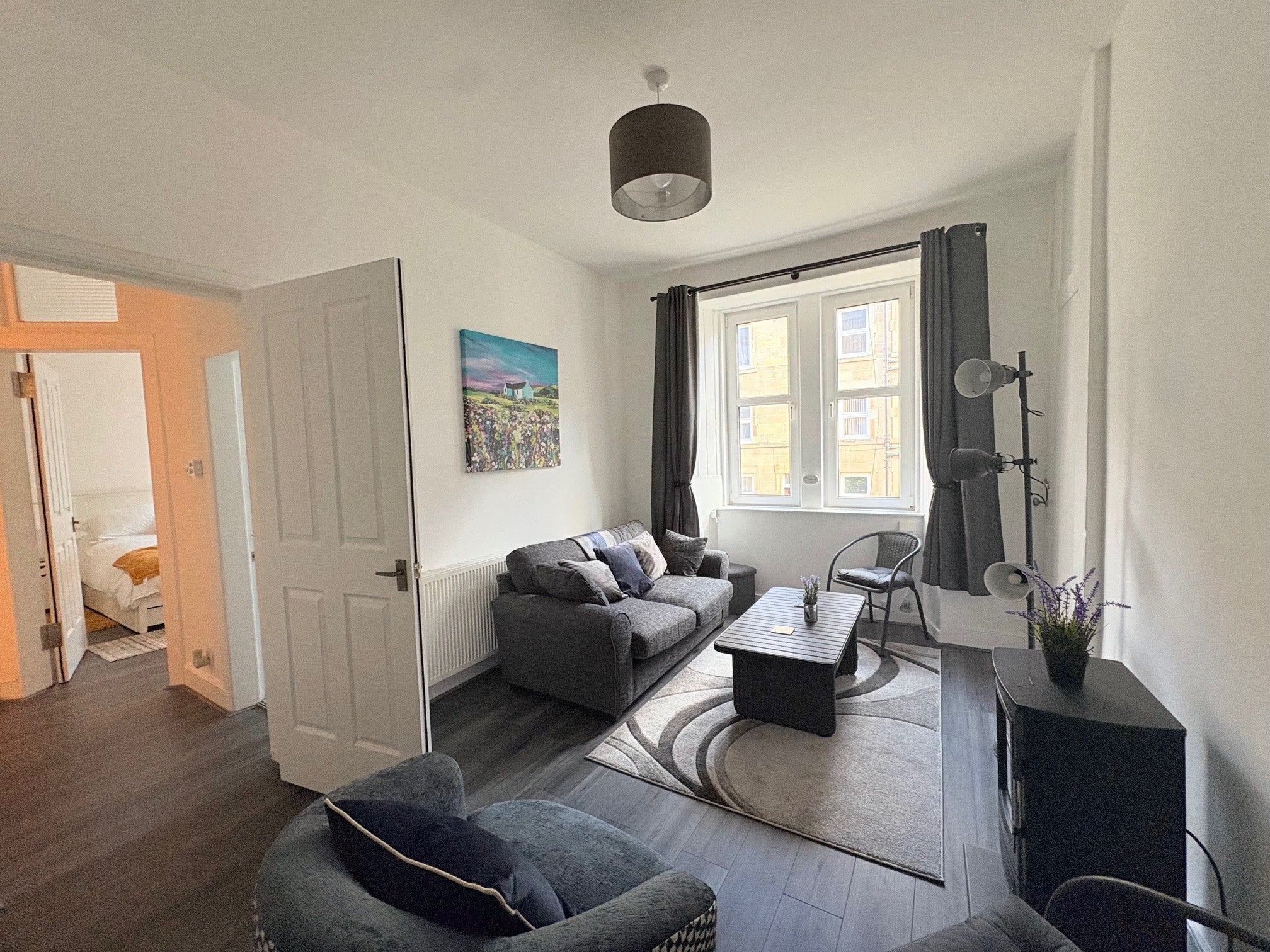 Flat Watson Crescent in City of Edinburgh