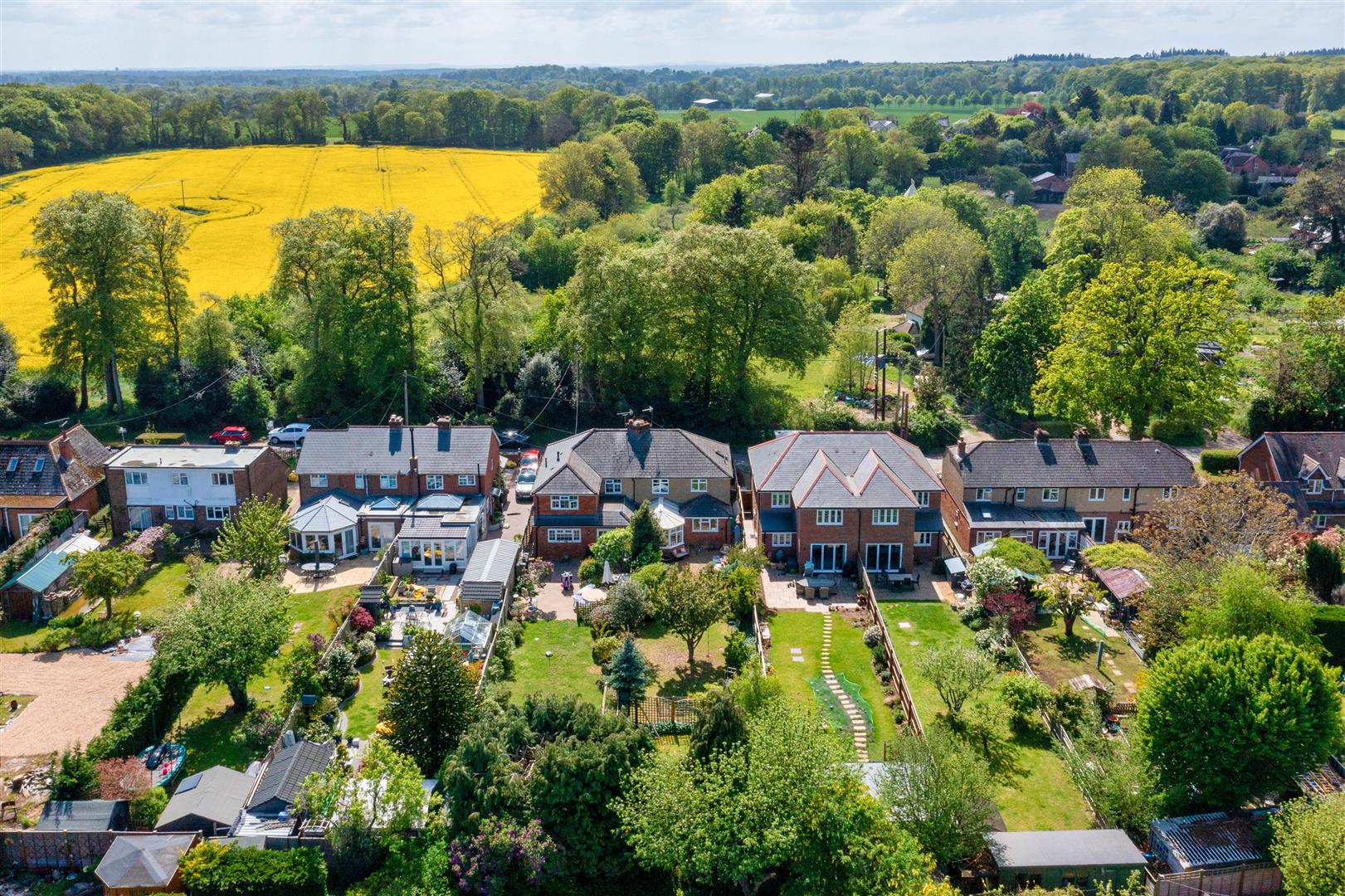 House Hazelmoor Lane in South Oxfordshire