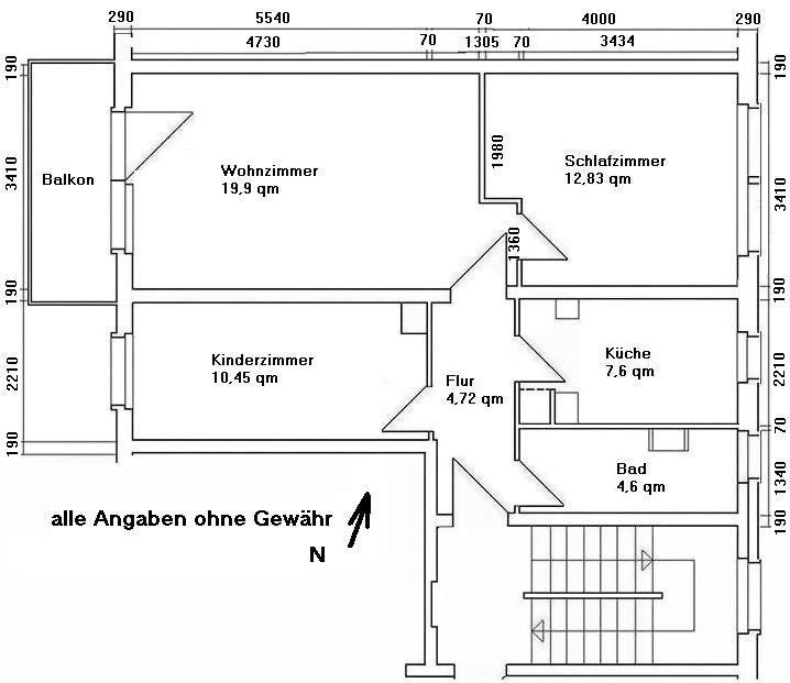 Wohnung Häuerstraße in Braunsbedra