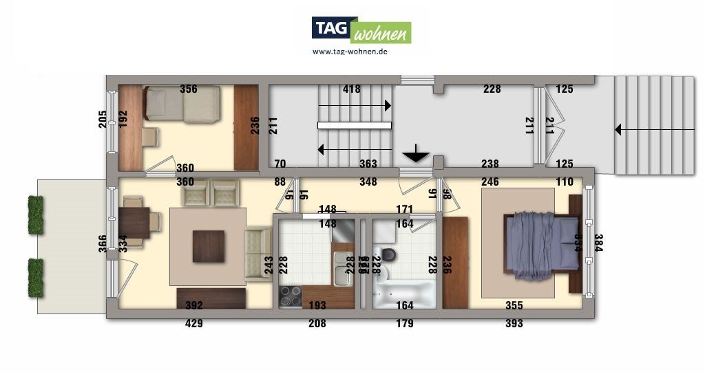 Wohnung Heldrunger Straße in Weimar
