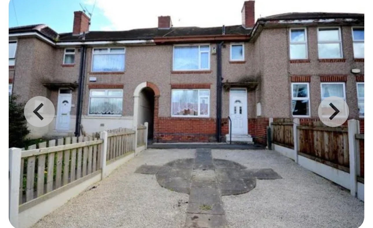 House Nodder Road in Sheffield