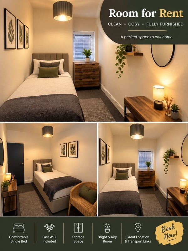 Room Crwys Road in Cardiff