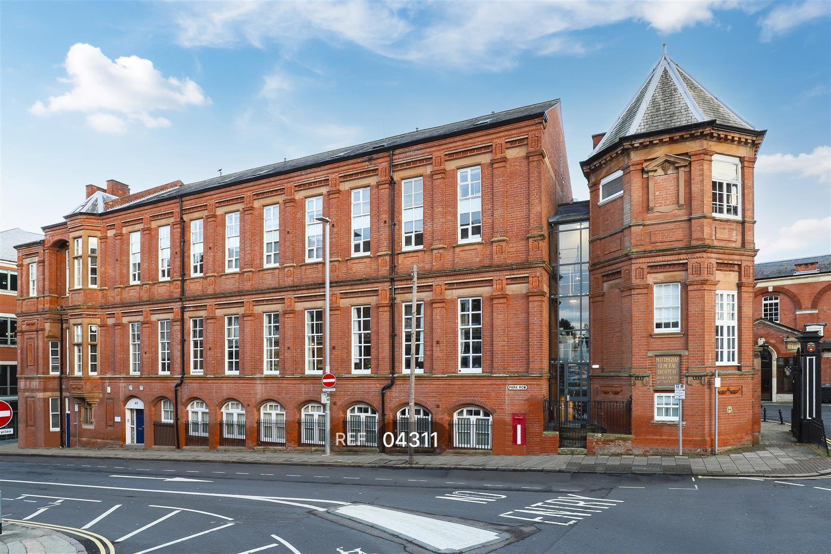Flat Park Row in Nottingham