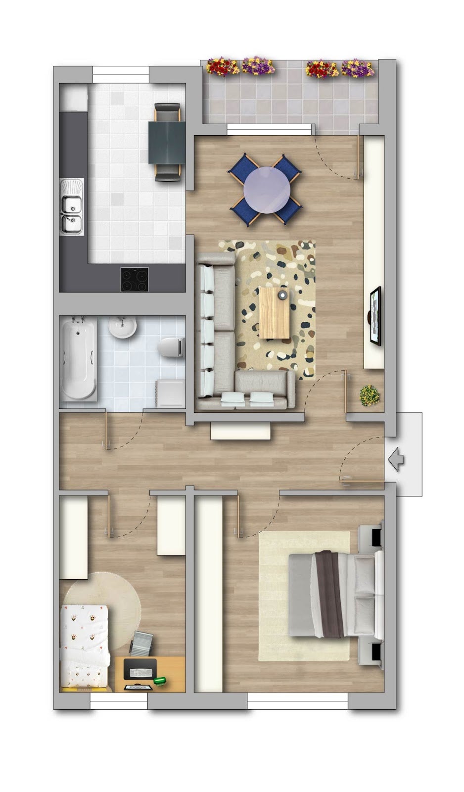 Wohnung Michael-Faraday-Straße in Schwerin