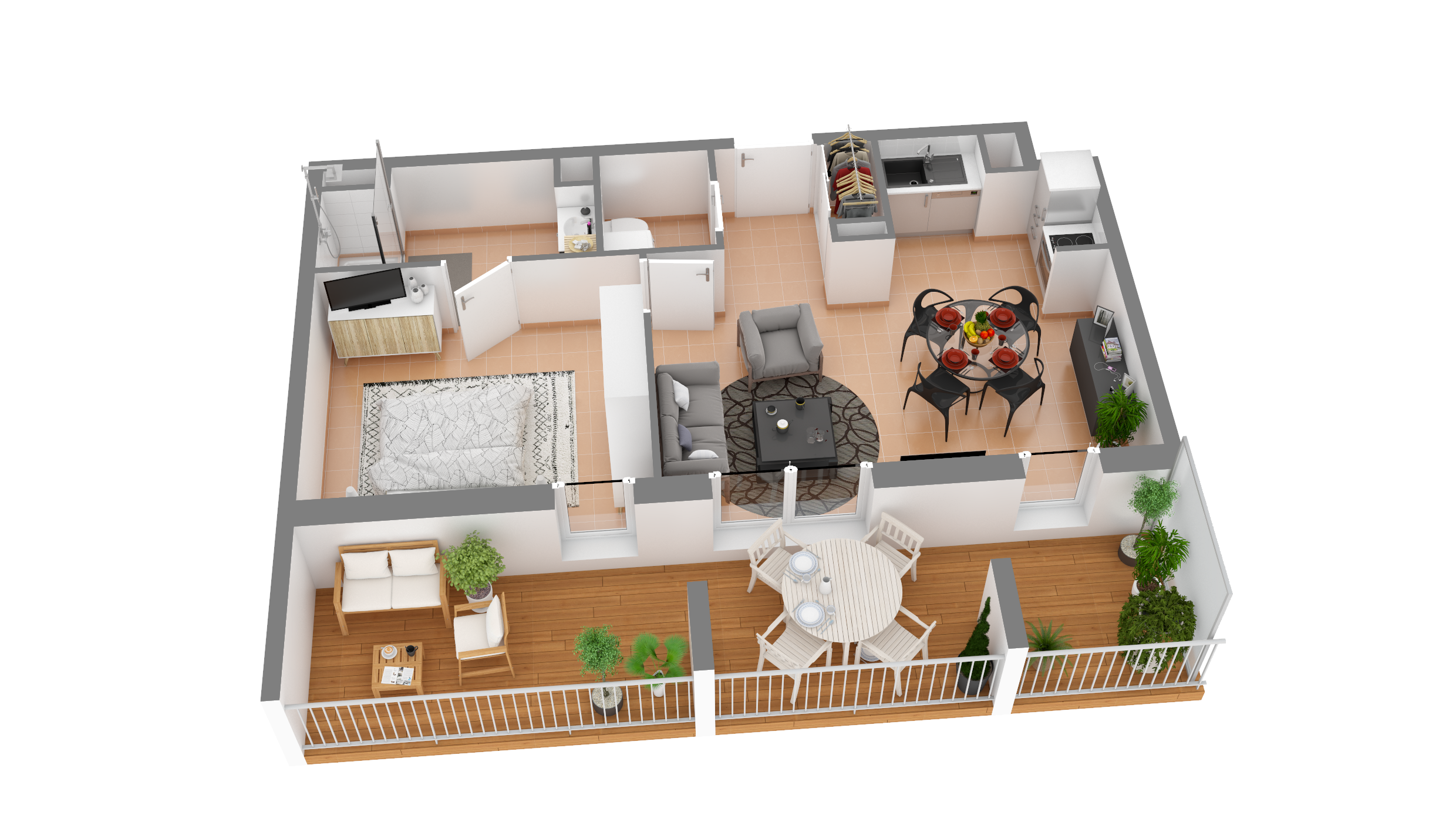 Appartement Avenue de l'Aérodrome de Montaudran à Toulouse