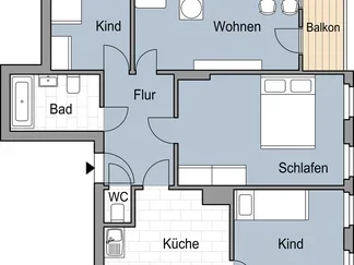 Wohnung Weinbergstraße in Dresden