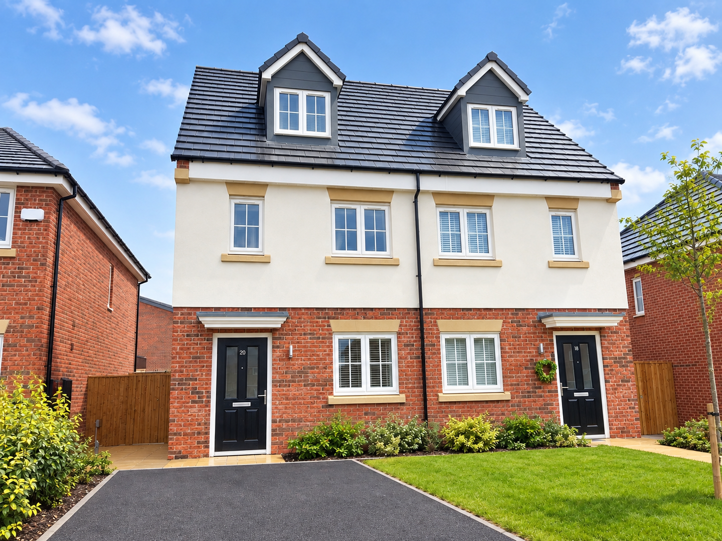 House Langley Close in Liverpool