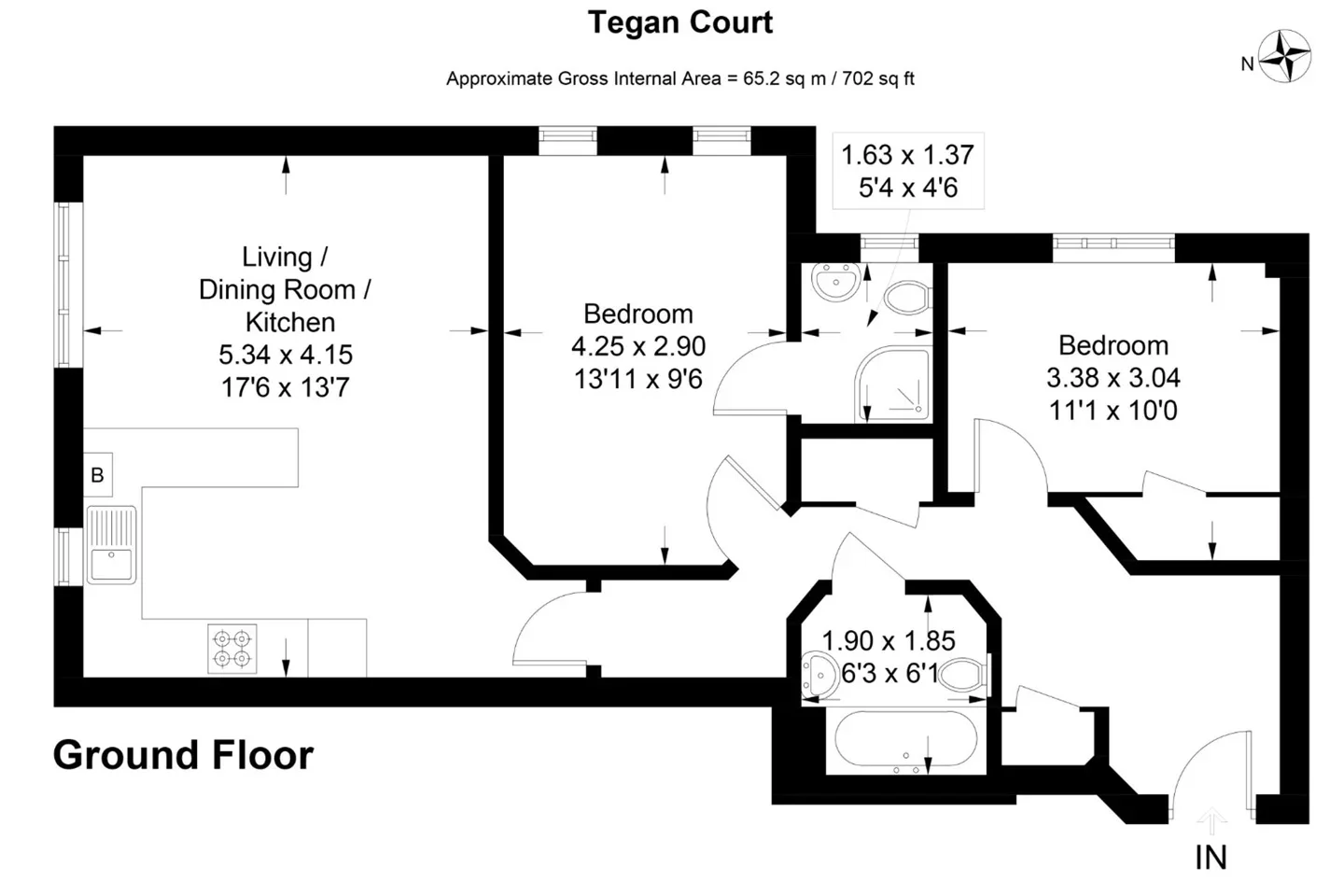 Flat Tegan Close in Greater London