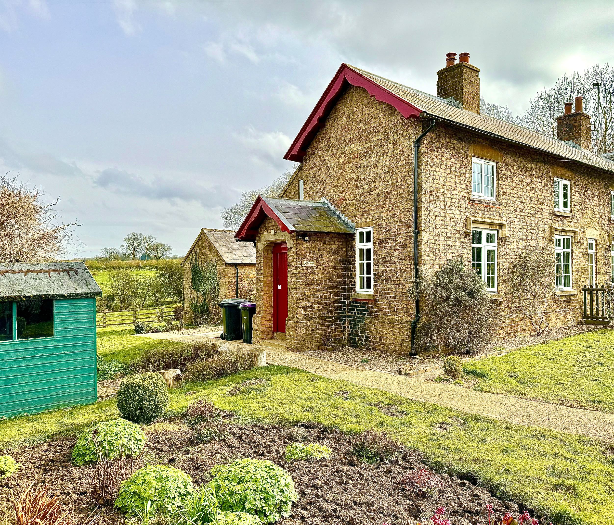 House School Lane in Hainton