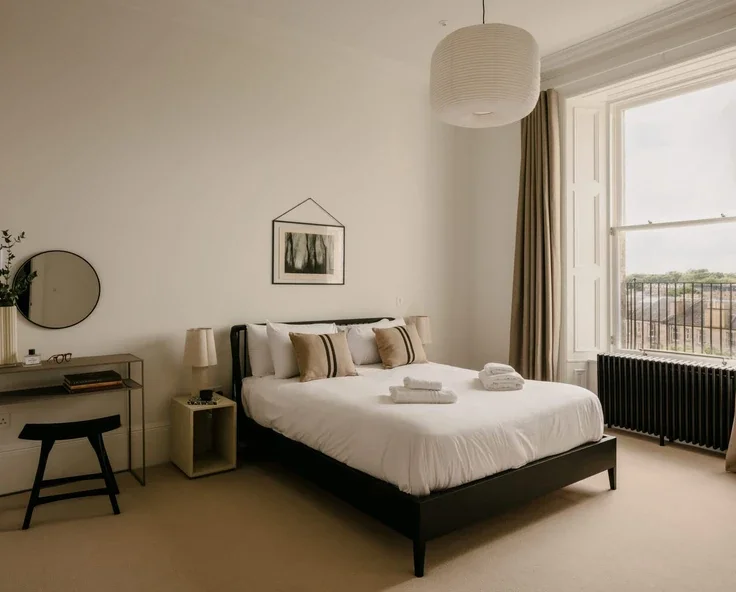 Flat Claremont Crescent in City of Edinburgh
