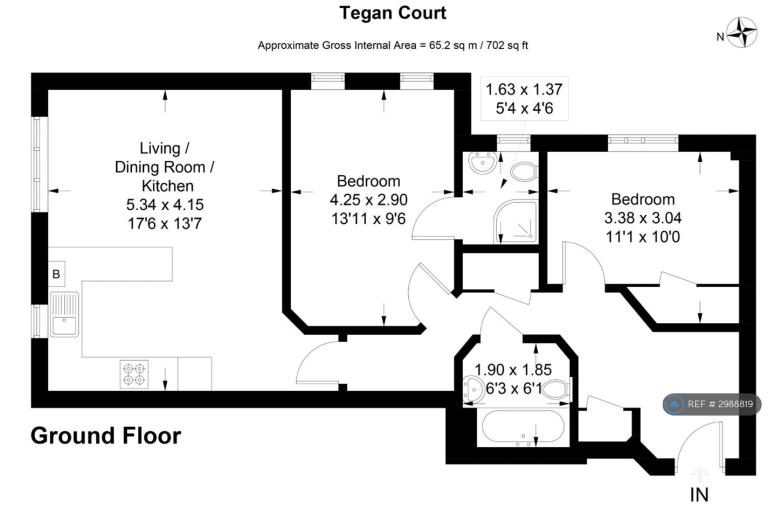 Flat Tegan Close in Greater London