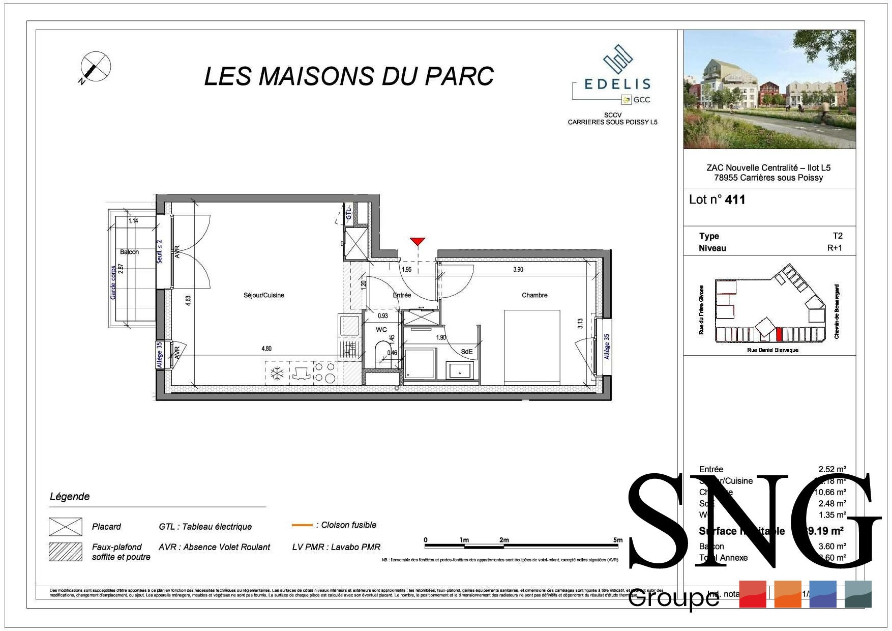 Appartement Rue Daniel Blervaque à Carrières-sous-Poissy
