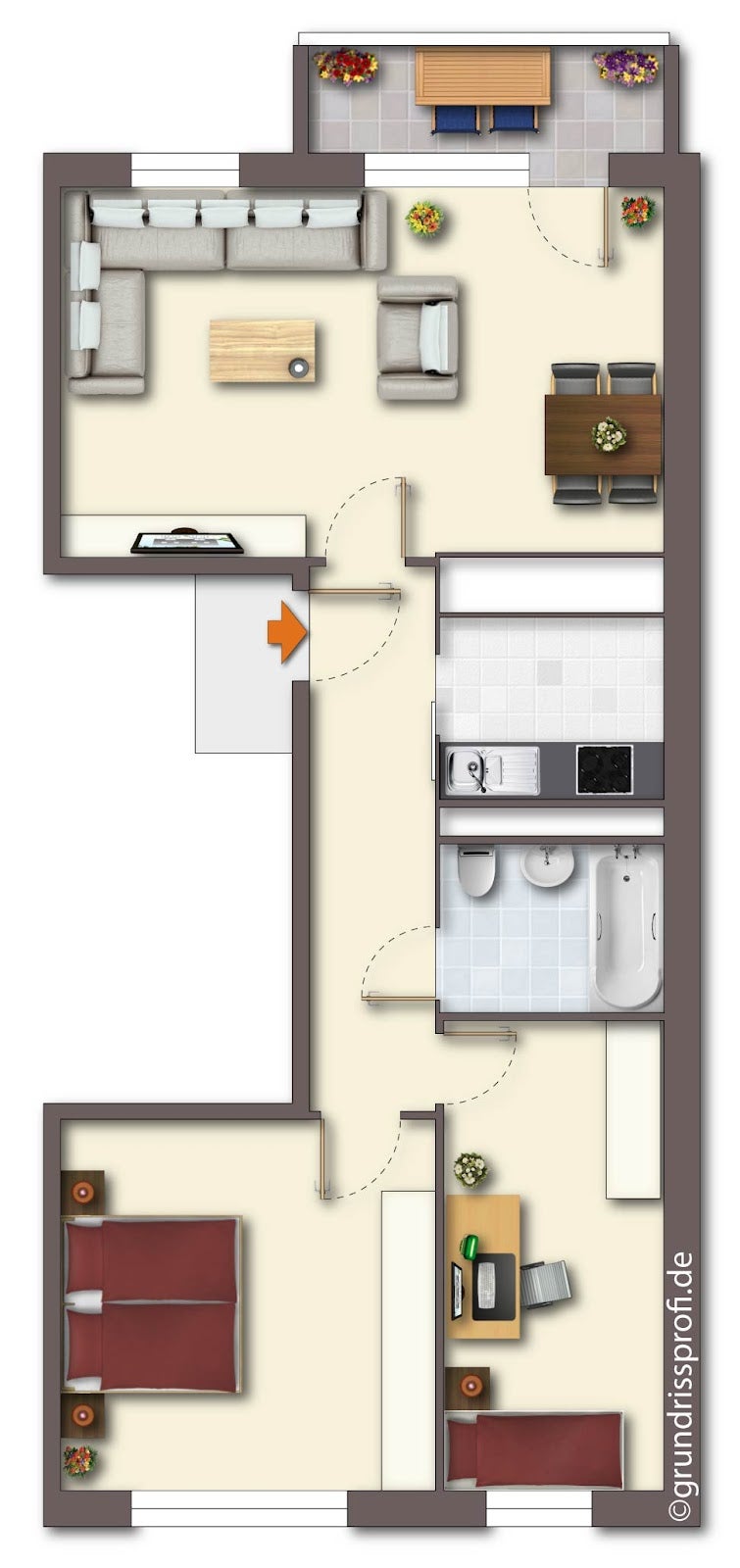 Wohnung An der Tongrube in Eisenach