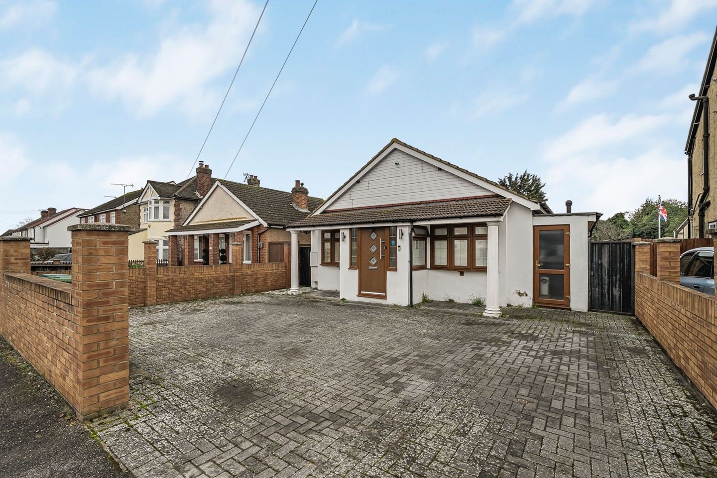 House School Road in Borough of Spelthorne
