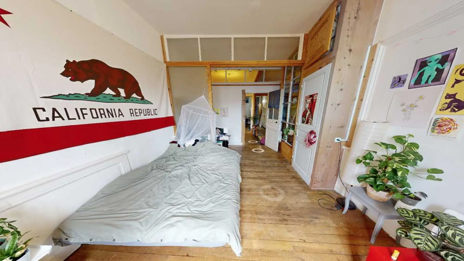 Chambre Cours de la Liberté à Lyon