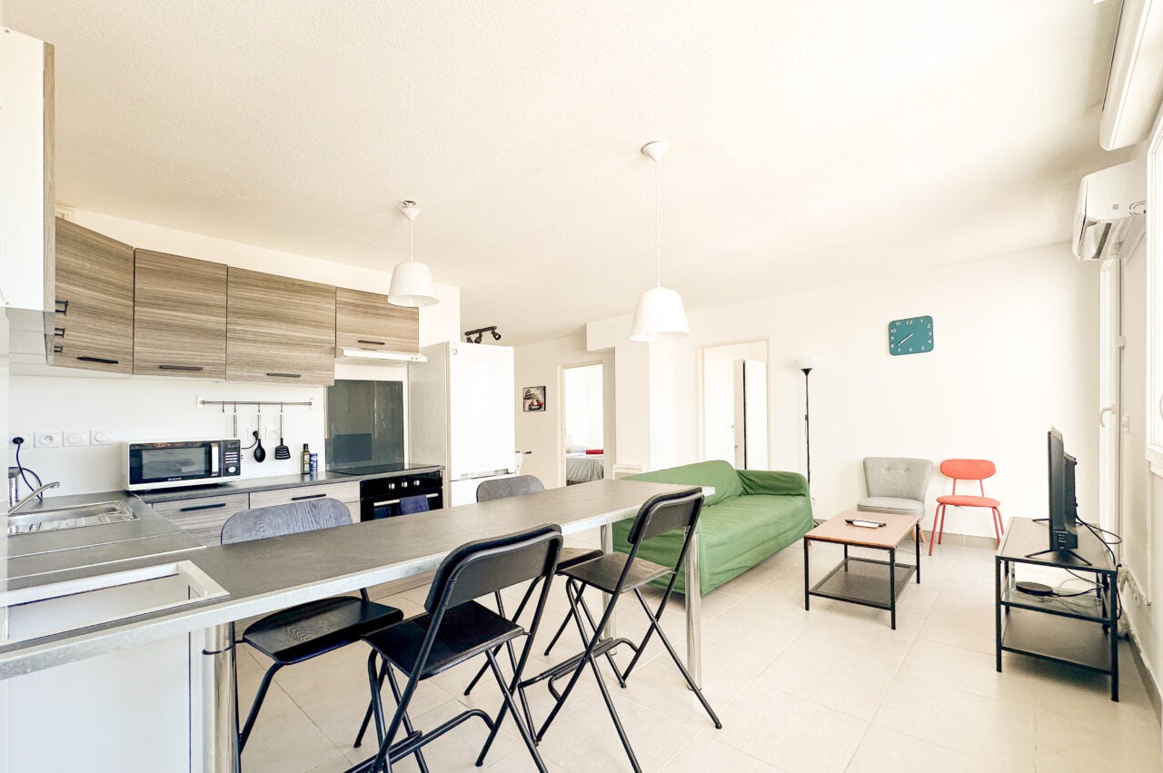 Chambre Avenue de Villeneuve-Angoulème à Montpellier