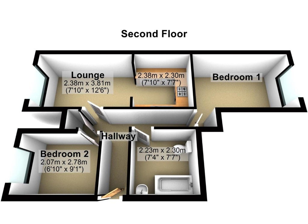 Flat Elm Grove in Portsmouth