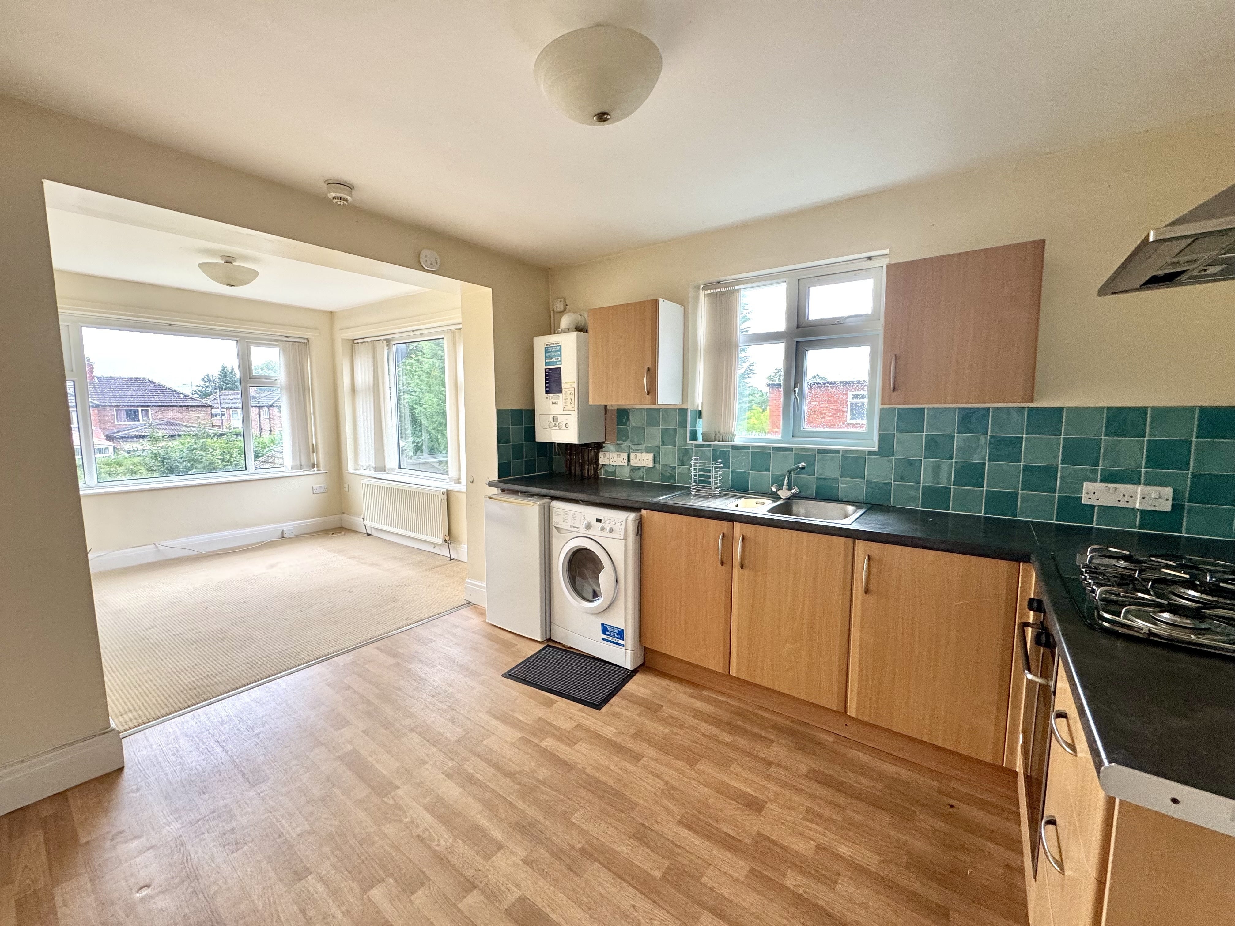 Flat Riddings Road in Trafford