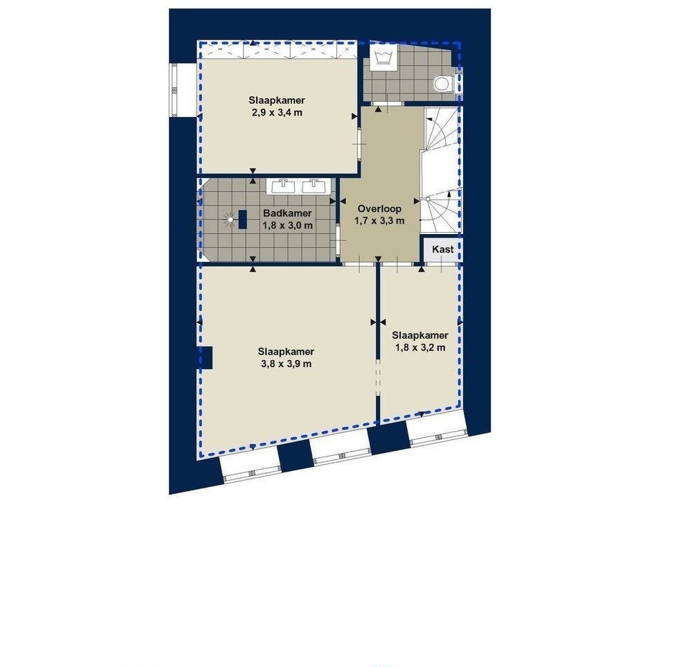 Appartement te huur: Ridderstraat 17, 'S-Hertogenbosch