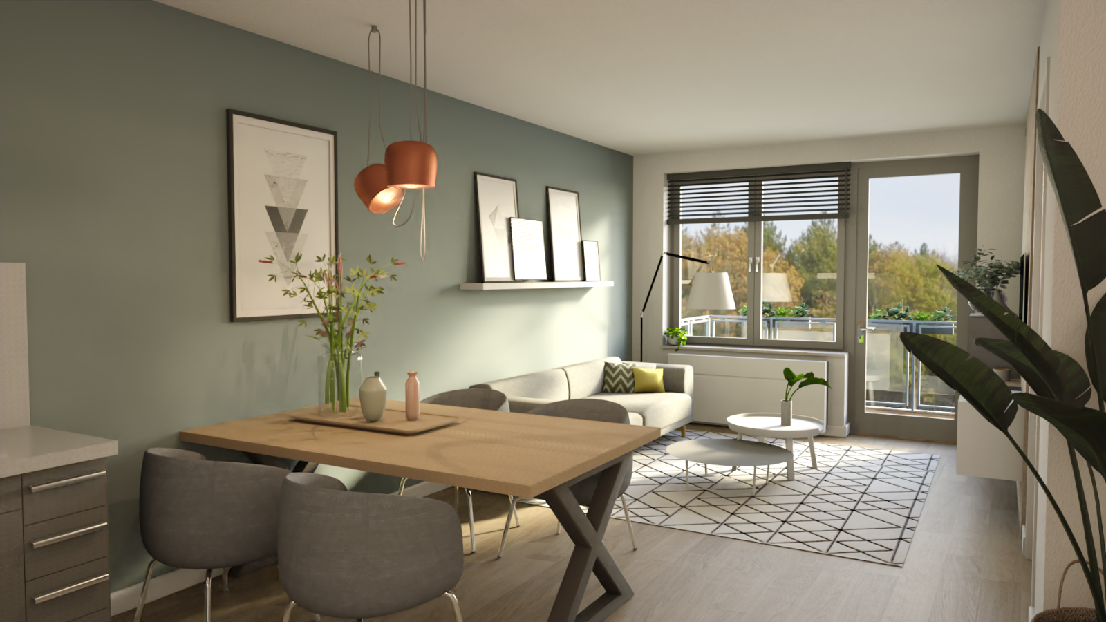 Appartement John F. Kennedylaan 4 E3 in Apeldoorn