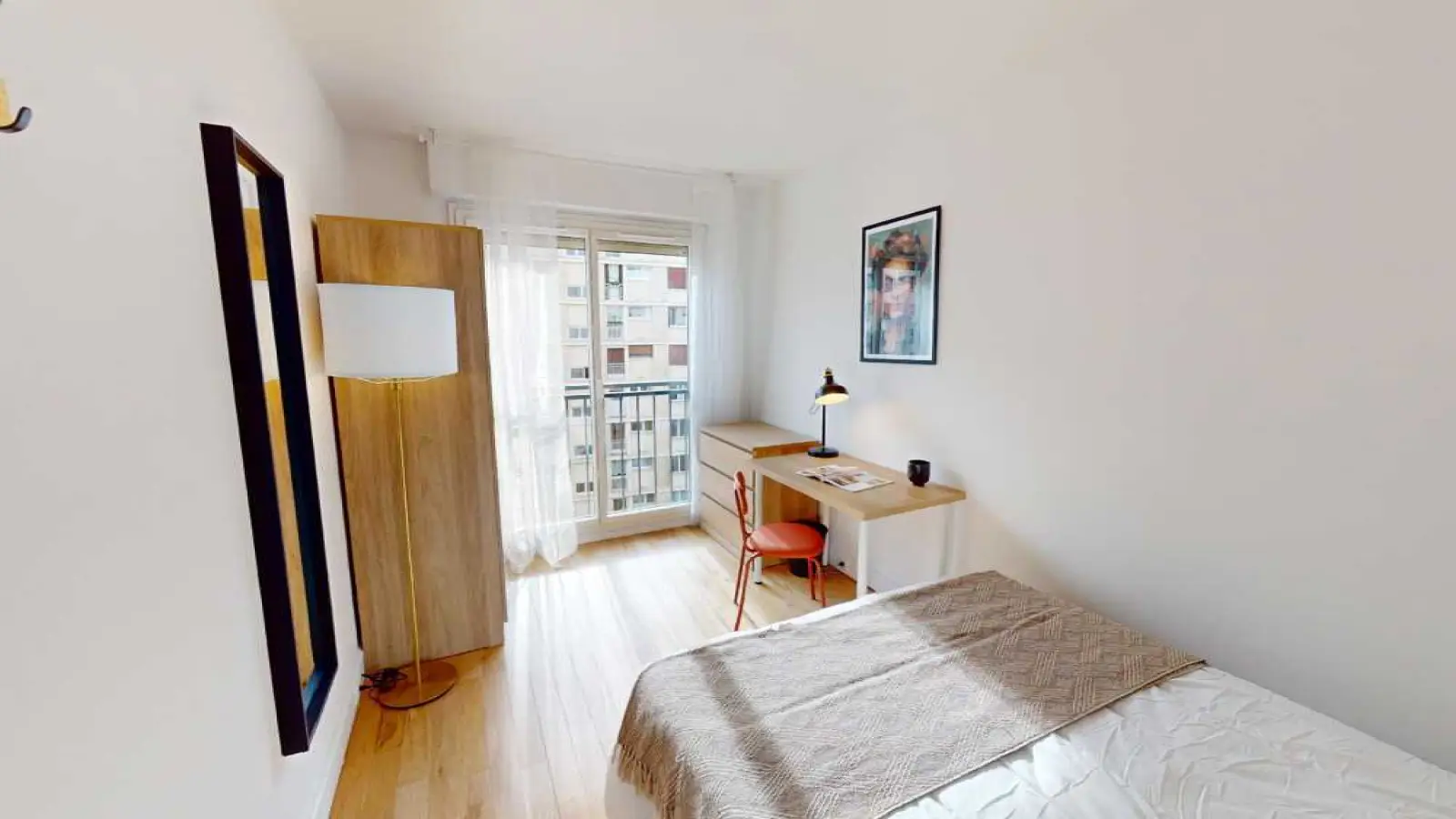 Flat Rue de Lourmel in Paris