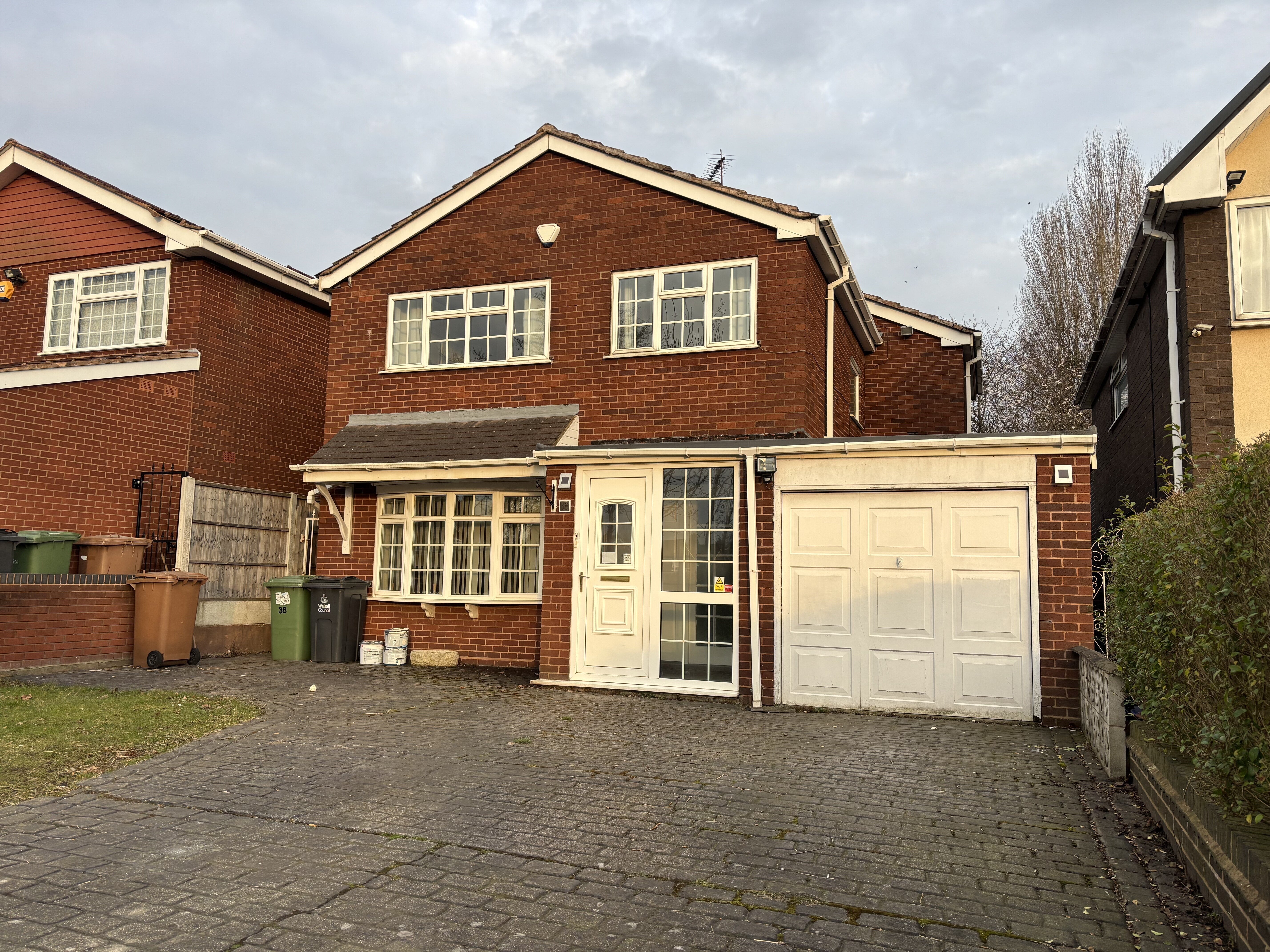 House Martin Road in Walsall
