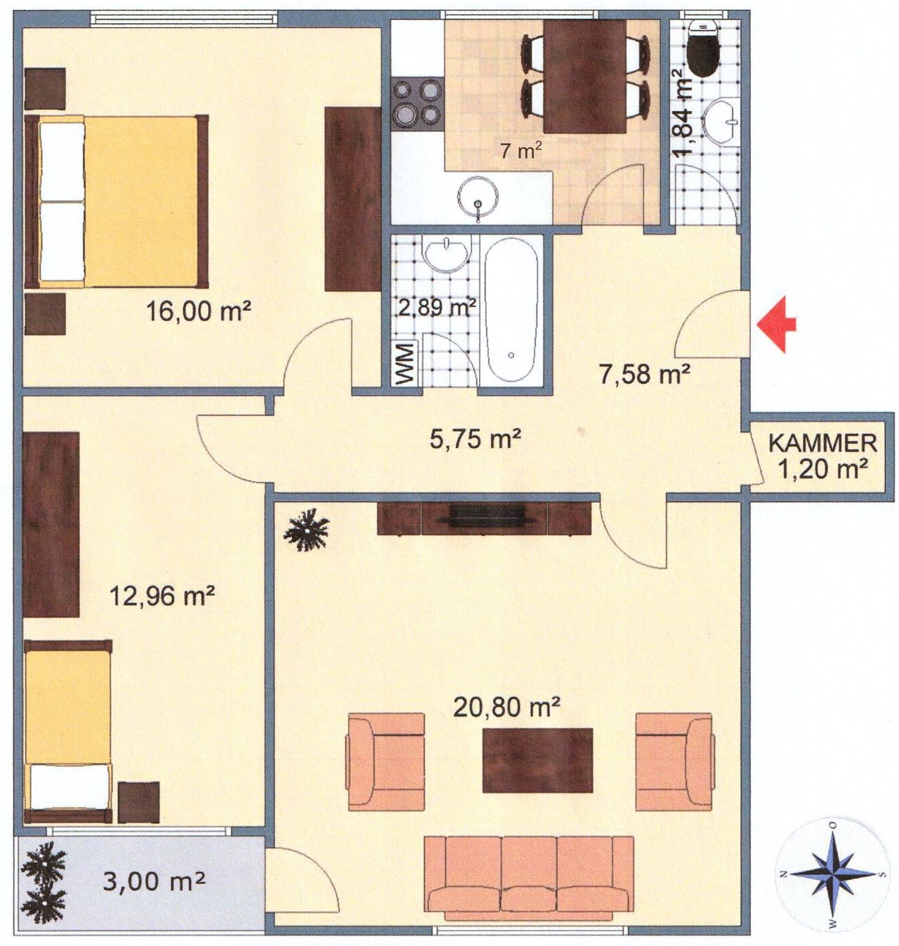 Wohnung Radolfzeller Straße in München