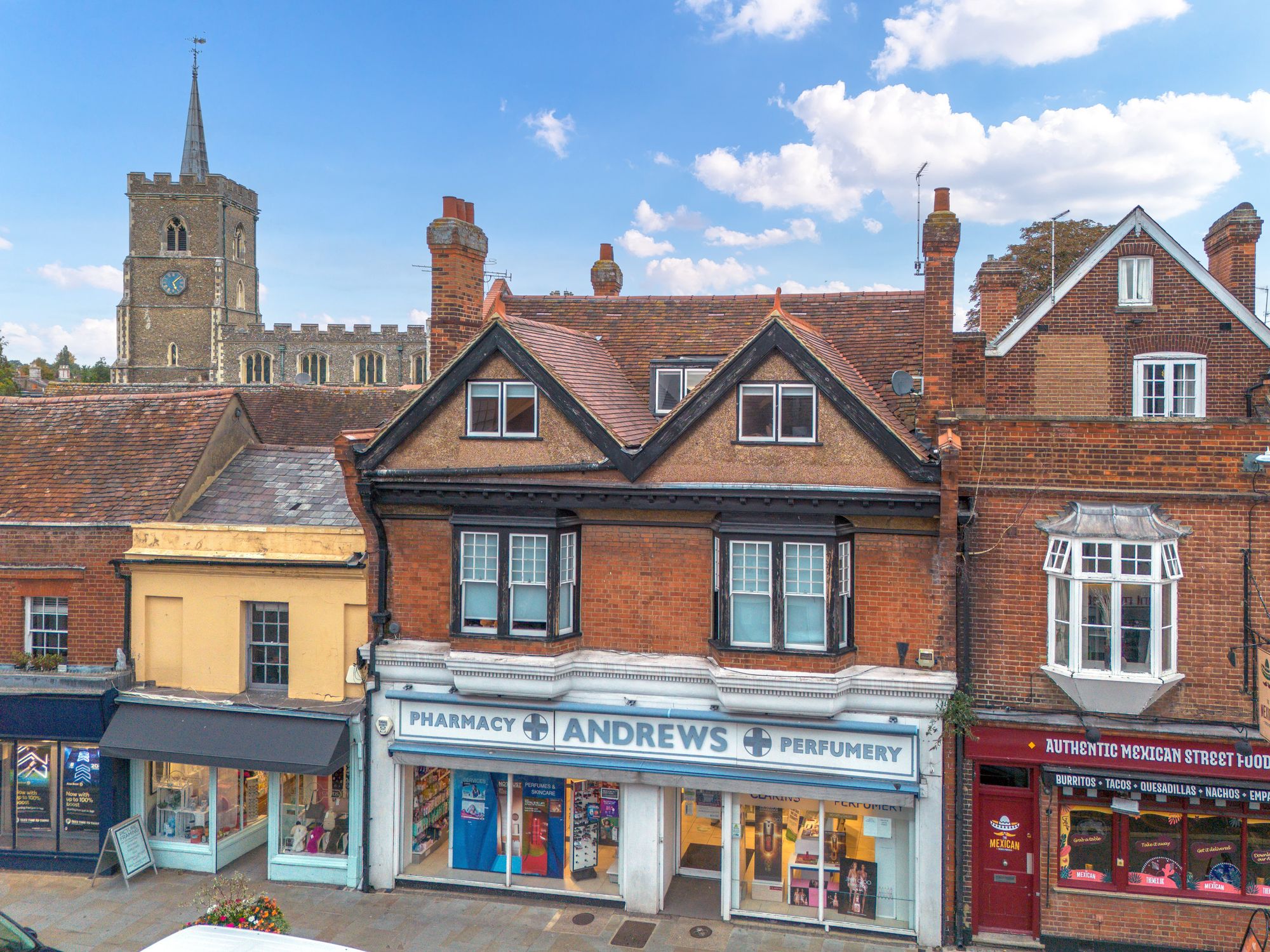 Flat High Street in East Hertfordshire