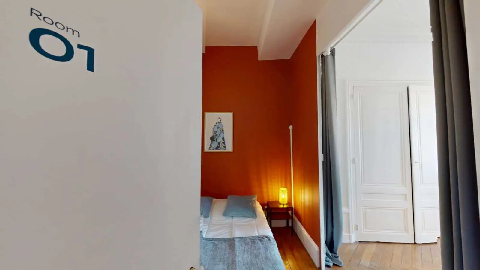 Chambre Traboule 7 quai Romain Rolland à Lyon